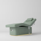 Electric beauty bed with storage in Green