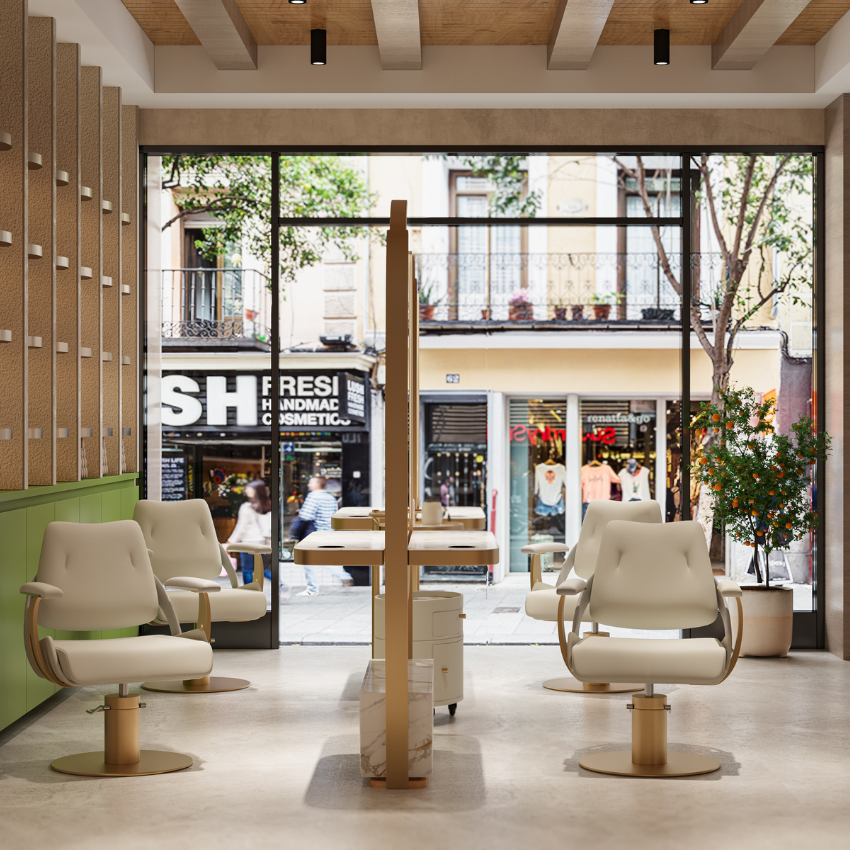 Luxury free standing mirrors for salons