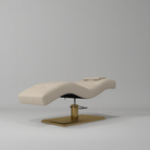 Luxury Lash Bed for salons with gold base 