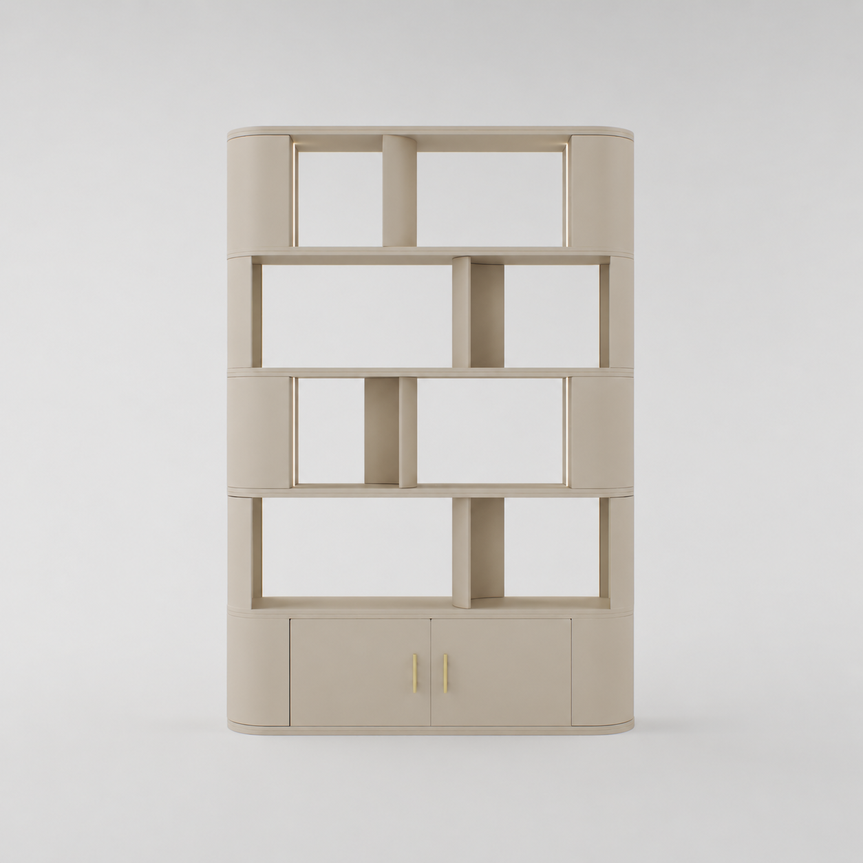 Nude Curved Nail Display Unit