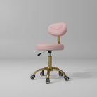 Pink and Gold Stool