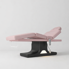 Pink Electric bed with Black Base and Foot Control 