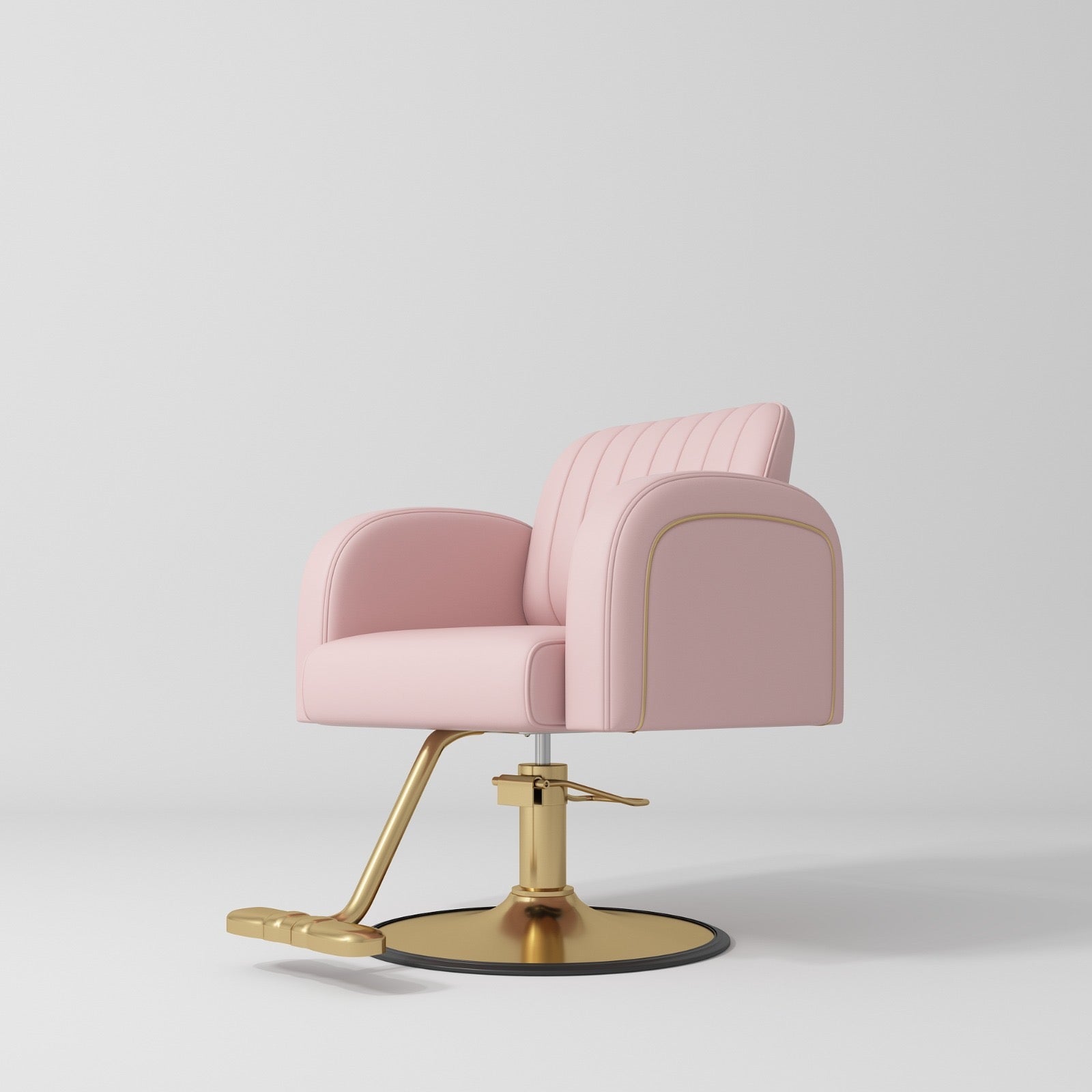 Pink & Gold Hair Chair