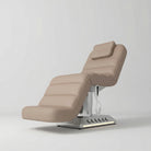 comfterable luxury beauty bed in brown and silver