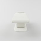 Premium white leather electric salon bed