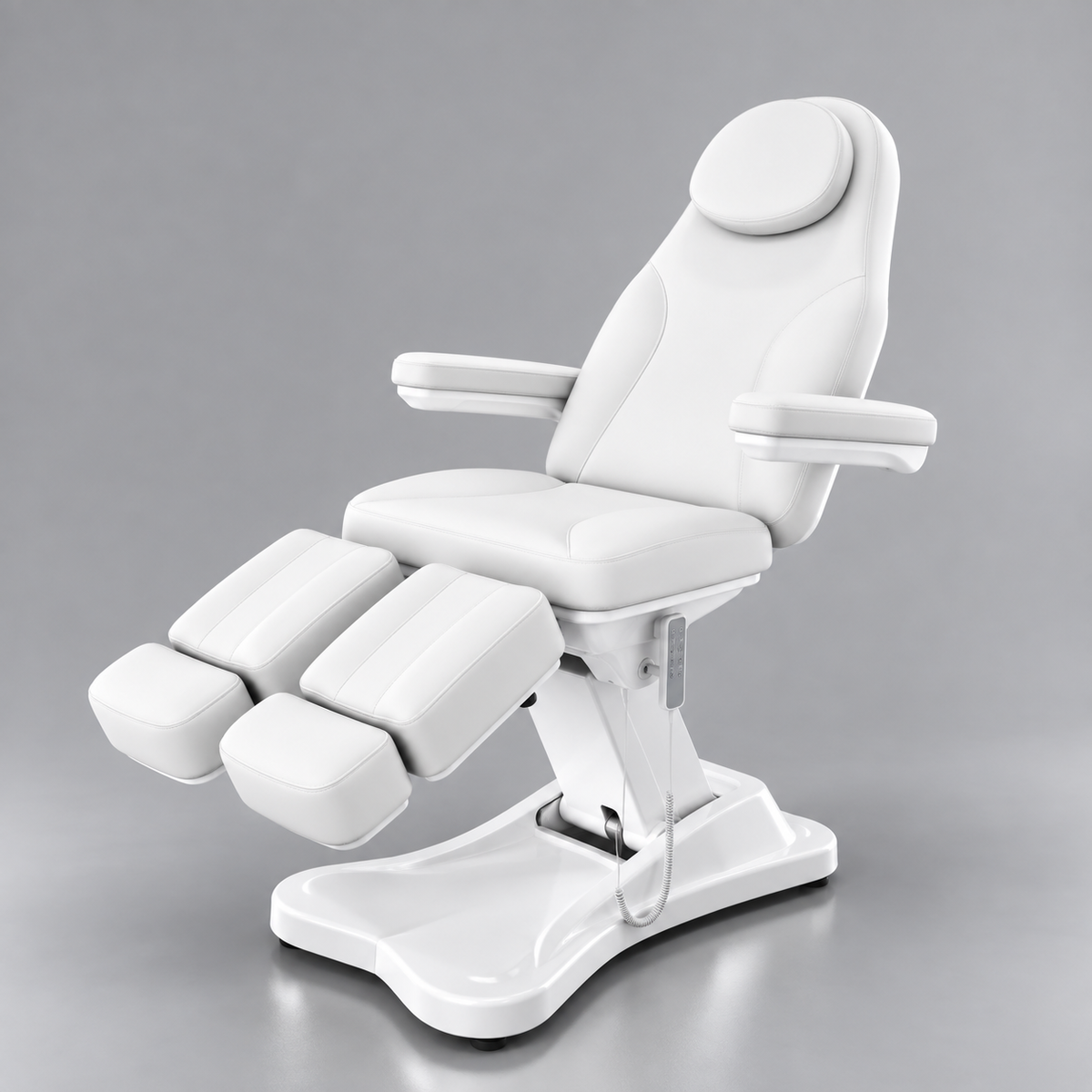 White Adjustable Examination Chair 