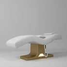 Electric White Lash Bed with foot control 