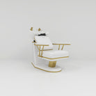 Vegan Leather with Gold trim Hair Basin