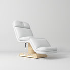 White Otia Beauty Salon Bed 3 motoros hand and foot cotntrol 
