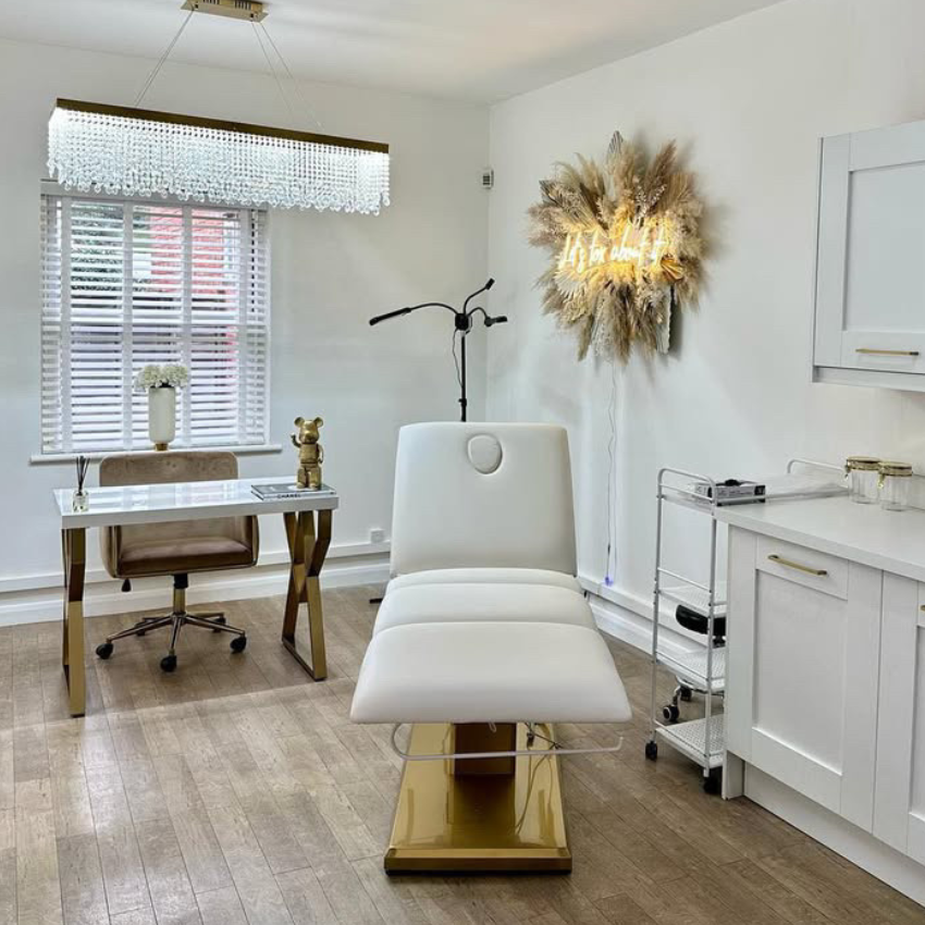 luxury white ella beauty bed