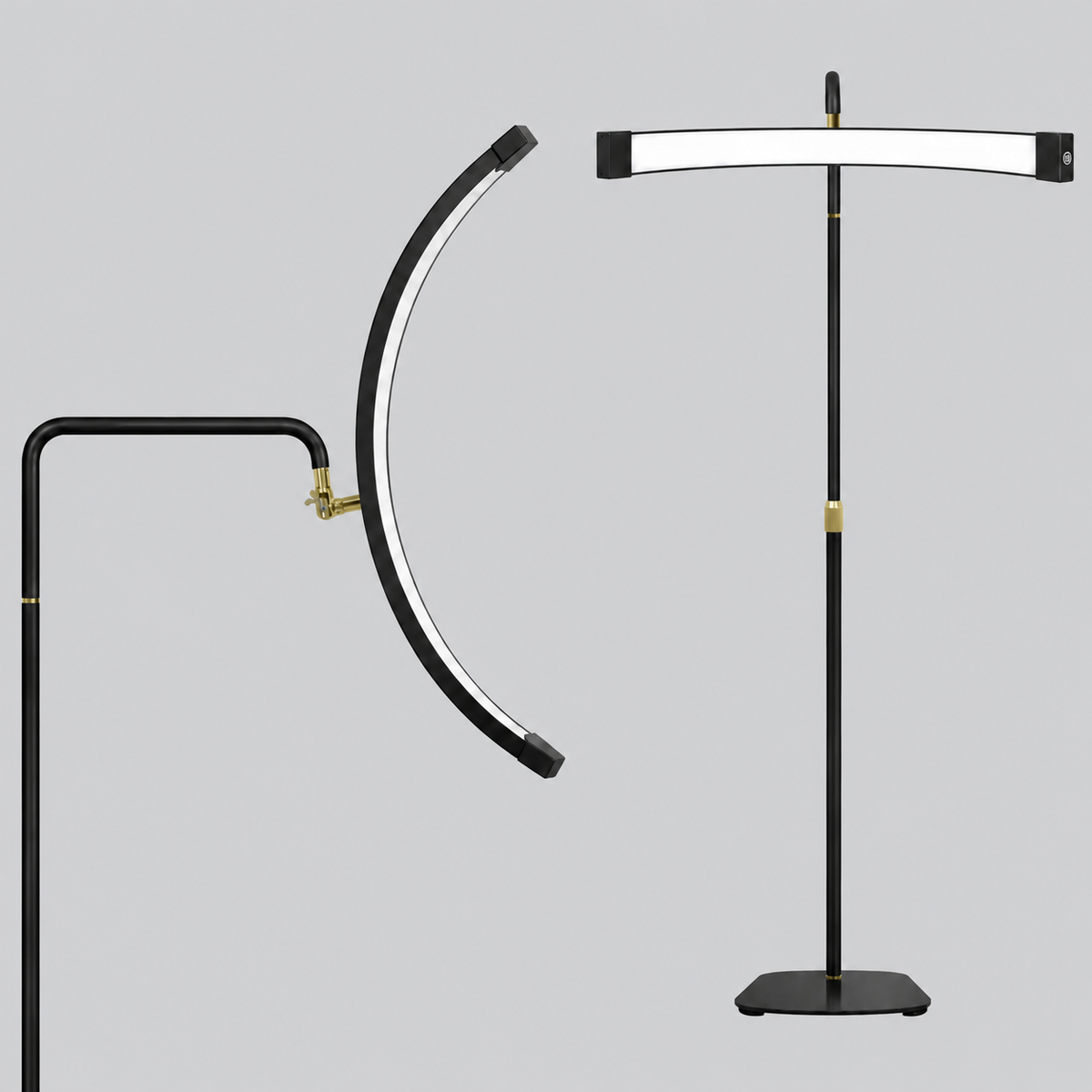 LED Standing Black Moonlight