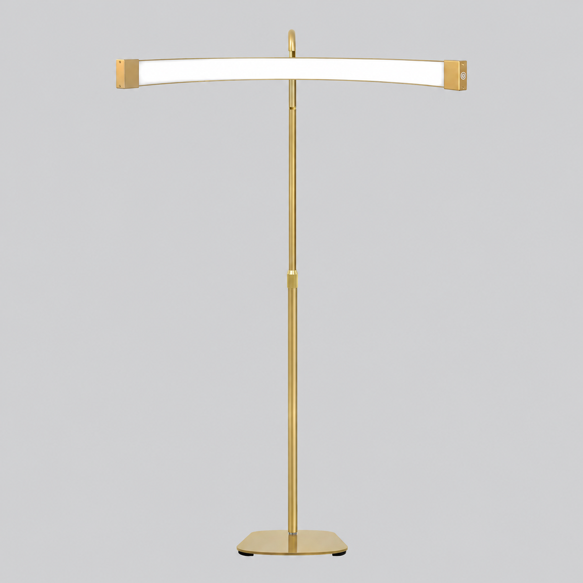 Premium Gold Lunara Moonlight Pro salon lighting with adjustable colour temperature and brightness for precise beauty treatments.
