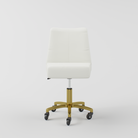 White Salon stool 