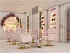 hair salon design 3d render